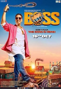 Boss 2013 Hindi film Theatrical Poster