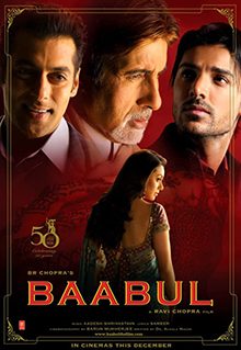 Baabul 2006 poster