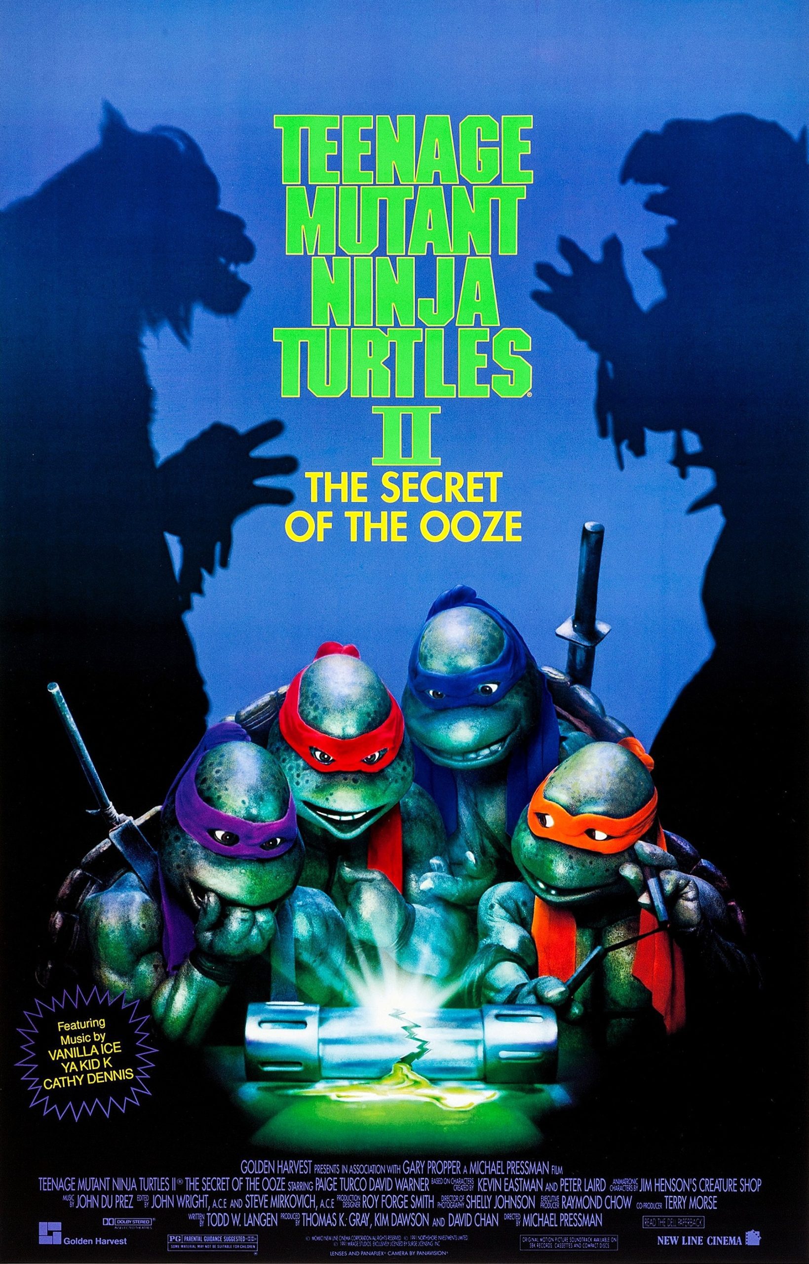 Teenage Mutant Ninja Turtles II The Secret of the Ooze scaled